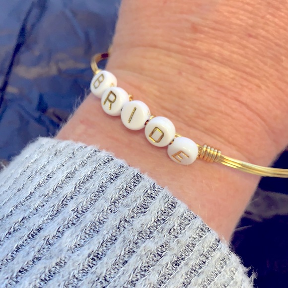 Bourbon and Boweties “Bride” Bracelet, 6.5 cm diam - Picture 3 of 4